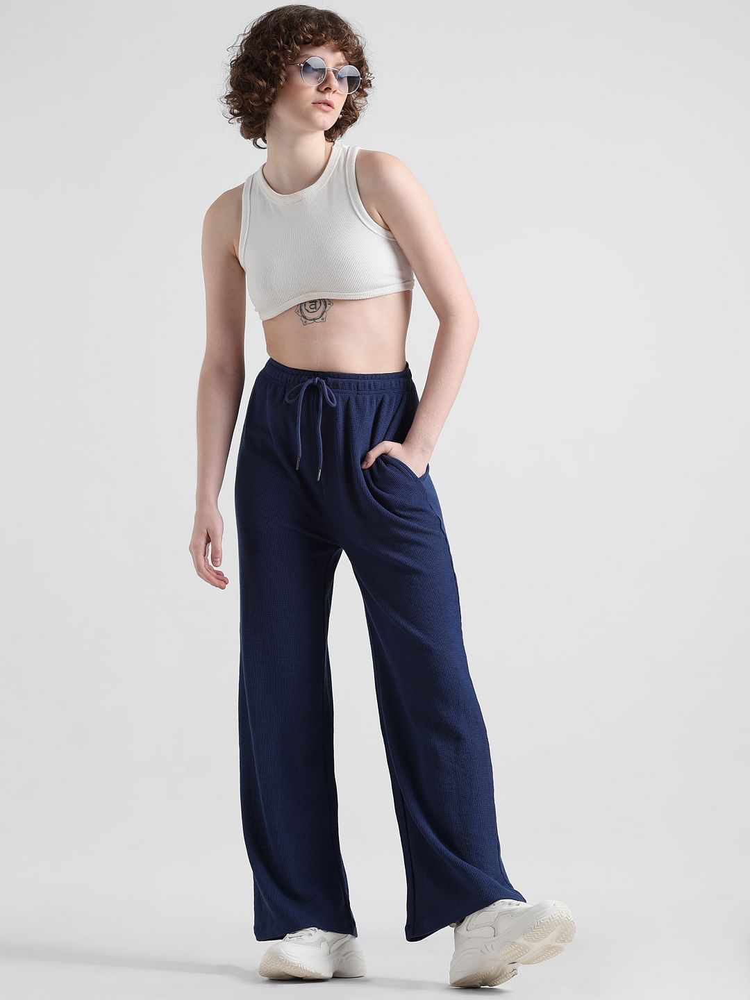 Brown High Rise Co-Ord Set Pants